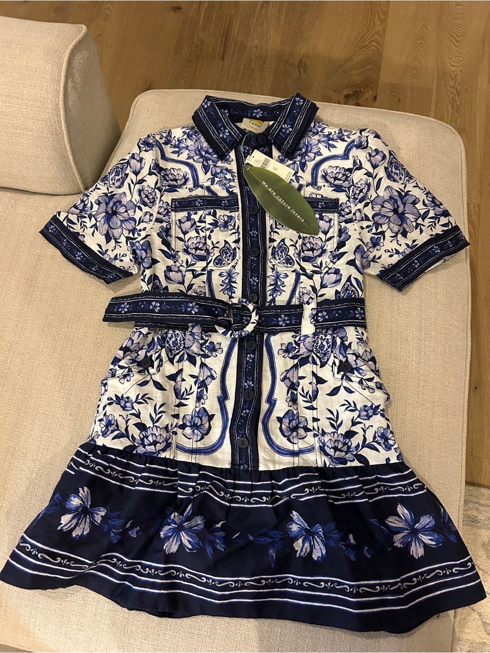 Farm Rio Mini Dress NWT - Picture 5 of 5